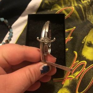 Alex and ani sword bracelet